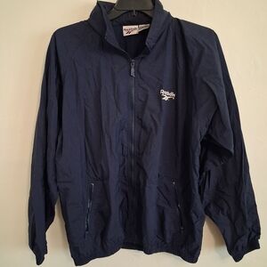 Reebok Men's Dark Blue Windbreaker
